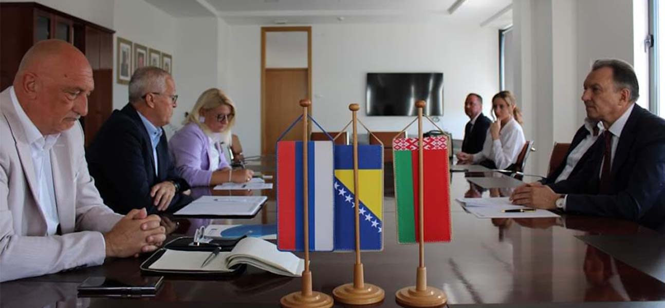 Sastanak rukovodstva Komore sa ambasadorom Bjelorusije u BiH