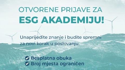Позив за пријаве за ESG Akademiju