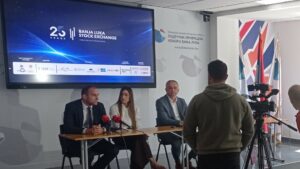 Конференција за медије поводом 25 година Бањалучке берзе