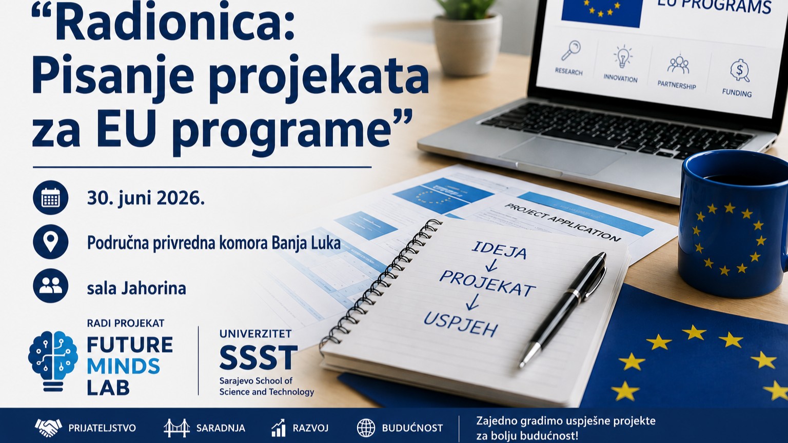FUTUREMINDS LAB – Позив за учешће компанија у програму подршке кроз сервисну линију: приступ финансирању